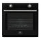 Forno Vomero 30-Inch Wall Oven with 5 cu.ft Total Capacity in Black with Stainless Steel Handle (FBOEL1370-30BLK)