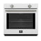 Forno Vomero 30-Inch Wall Oven with 5 cu.ft Total Capacity in White with Stainless Steel Handle (FBOEL1370-30WHT)