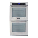 Kucht 30-Inch 10 cu. ft. Double Electric Wall Oven with True Convection and Self-Cleaning in Stainless Steel (KWO620)