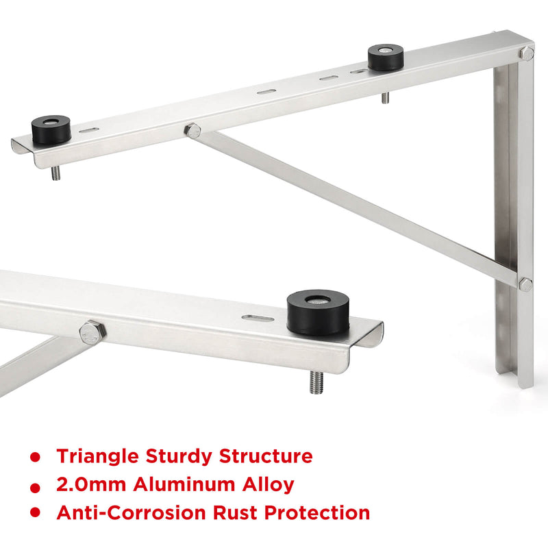 TURBRO Wall Mounted Aluminum Bracket for Mini Spilt AC (707-90-115)