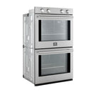 Forno 2-Piece Appliance Package - 30-Inch Vomero Double Wall Oven & 30-Inch Microwave Oven in Stainless Steel