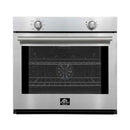 Forno 2-Piece Appliance Package - 30-Inch Vomero Wall Oven & 30-Inch Microwave Oven in Stainless Steel