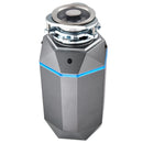 Forno Acqua BrightDiamond Black Onyx 3/4HP Super Quiet Garbage Disposal Corded with Motion Sensor Cabinet Light & Pre-Wired Air Switch (WDD075TA1BO)