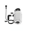 Forno Acqua BrightDiamond Moonstone 3/4HP Super Quiet Garbage Disposal Corded with Motion Sensor Cabinet Light & Pre-Wired Air Switch (WDD075TA2MS)