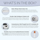 Pioneer® Diamante Essenza™ 11,500 BTU 17 SEER2 230V High-Wall Ductless Mini-Split Air Conditioner Inverter Heat Pump with 16 Ft. Kit (WYT012GLUI17RL)