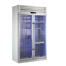 FORNO Abruzzo 48-Inch Dual Zone Wine Cooler with 30 Cu.Ft., 130 bottles, Display & Service Shelves, Stemware Racks, Rust Resistant  (FWCDR6680-48S)