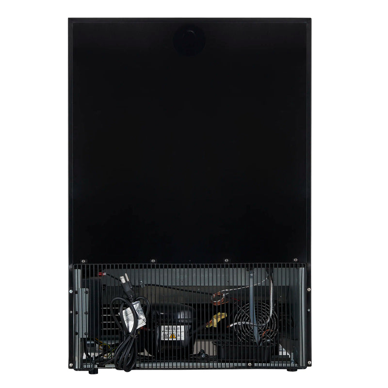 Forno Bachino 24-Inch Wine Cooler in Stainless Steel with LED Lighting, Triple Glass Door, & 51 Bottle Capacity (FWCDR6634-24S)