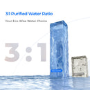 Waterdrop Tankless Reverse Osmosis Water Filter, NSF/ANSI 58 & 372 Certified, 1200 GPD Reverse Osmosis System, 11-Stage Filtration Undersink RO, 3:1 Pure to Drain, Alkaline Mineral (WD-X12-YZ)