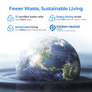 Waterdrop Alkaline Tankless Reverse Osmosis System, NSF/ANSI 42&58&372 Certified, 1600 GPD RO Filter System, 11-Stage Filtration, UnderSink, 3:1 Pure to Drain, Alkaline Mineral pH+, BPA Free (WD-X16-D)