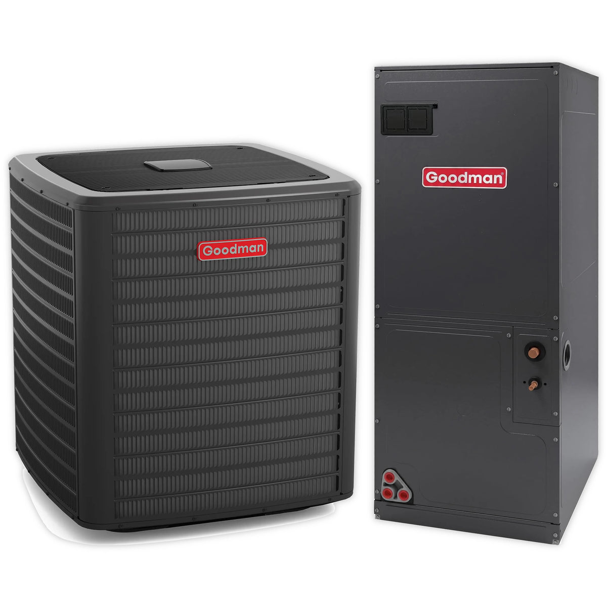 Goodman 2 Ton 17.5 SEER2 R-32 Central Air Conditioner and Multi-Position Variable-Speed Air Handler