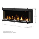 Dimplex Ignite Bold 74-Inch Built-in Linear Electric Fireplace (XLF7417-XD)