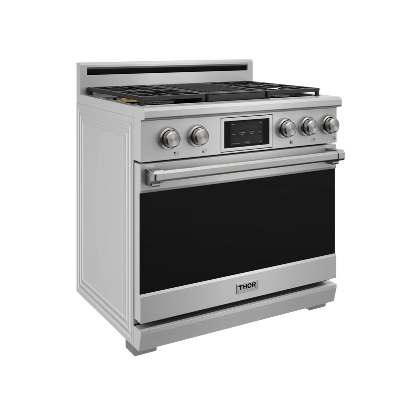 Thor Kitchen 36-Inch Professional Dual Fuel Range with Liquid Propane
