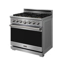 Thor Kitchen 36-Inch Professional Propane Gas Range with in Stainless Steel (XRG36ELP)