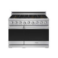 Thor Kitchen 48-Inch Professional Liquid Propane Gas Range with 7.6 Cu. Ft. Oven and 6 Cooktop Burners in Stainless Steel (XRG48ELP)