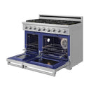 Thor Kitchen 48-Inch Professional Liquid Propane Gas Range with 7.6 Cu. Ft. Oven and 6 Cooktop Burners in Stainless Steel (XRG48ELP)