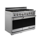 Thor Kitchen 48-Inch Professional Natural Gas Range in Stainless Steel (XRG48E)