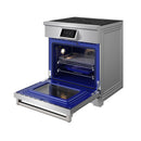 Thor Kitchen 30-Inch Professional Induction Range in Stainless Steel (XRI30E)