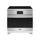 Thor Kitchen 36-Inch Professional Induction Range with 6.0 Cu. Ft. Oven and 5 Cooking Zones in Stainless Steel (XRI36E)