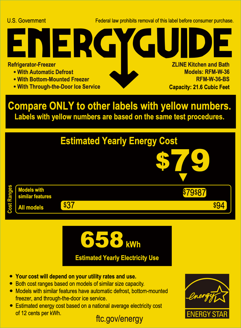 ZLINE 4-Piece Appliance Package - 36-Inch Dual Fuel Range, Hood, Refrigerator with Water Dispenser, and Dishwasher in Black Stainless Steel