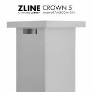 ZLINE Crown Molding Profile 5 for Island Mount Range Hood (CM5-697i/KECOMi-304)