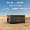 Jackery Expansion Battery Pack 1000 Plus, 1264Wh LiFePO4 Battery Pack for Portable Power Station Explorer 1000 Plus, Extra Expandable Capacity for Outdoor RV Camping and Home Emergency