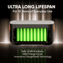Jackery Expansion Battery Pack 1000 Plus, 1264Wh LiFePO4 Battery Pack for Portable Power Station Explorer 1000 Plus, Extra Expandable Capacity for Outdoor RV Camping and Home Emergency