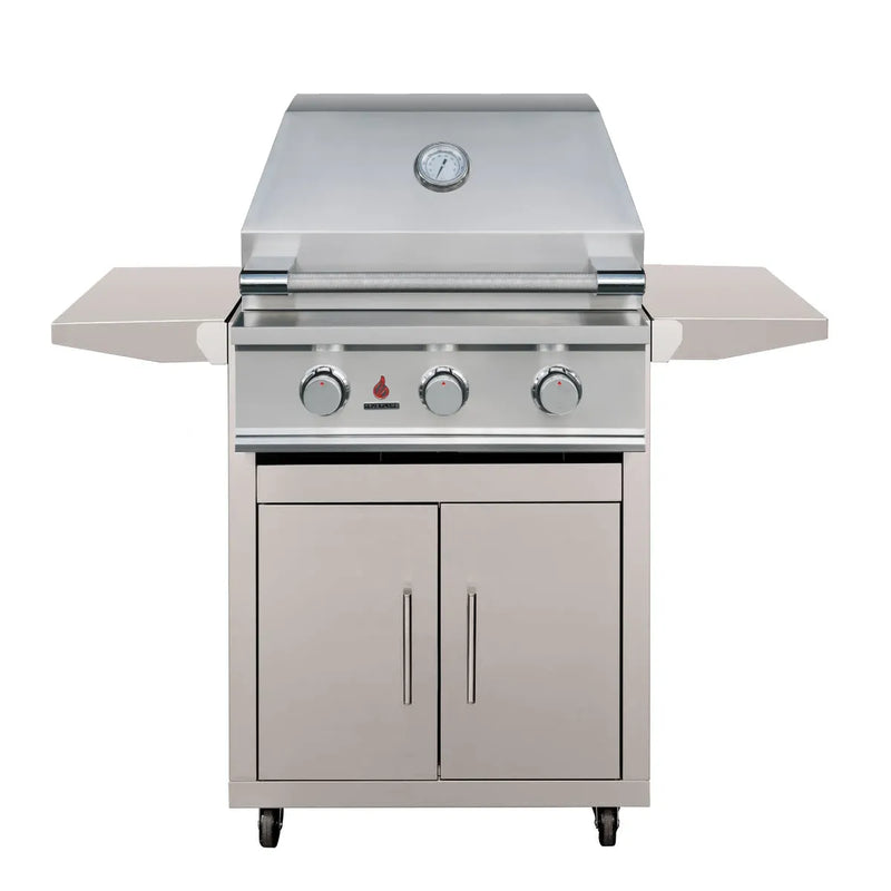 TrueFlame 25-Inch 3 Burners Natural Gas Freestanding Grill in Stainless Steel (AP2-TFE25-NG)