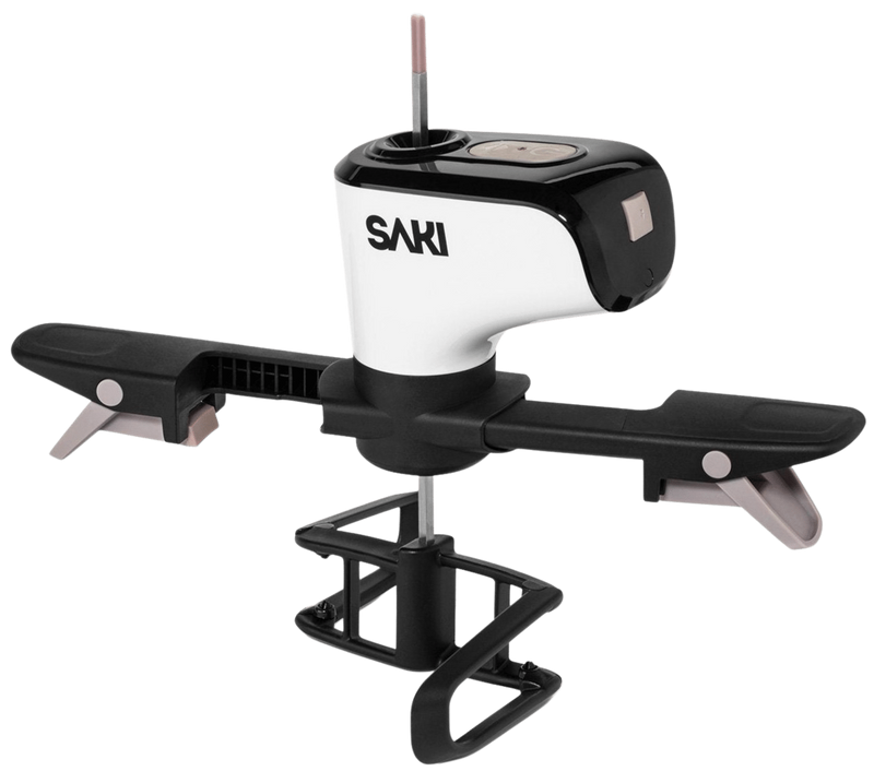 SAKI Automatic Pot Stirrer for Cooking, with 2 speeds, Adjustable, Hands Free, BPA free, Cordless and Rechargeable (POTSTIRRER01)