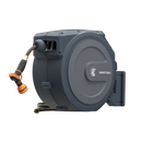 Giraffe Tools 1/2-Inch, 100 Ft. Retractable Garden Hose Reel, UV Resistant