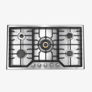 ROBAM G-Series 36-Inch Dual Fuel Cooktop with 5 Burners in Stainless Steel (G515)