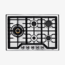 ROBAM G-Series 30-Inch Dual Fuel Cooktop with 5 Burners in Stainless Steel (G513)