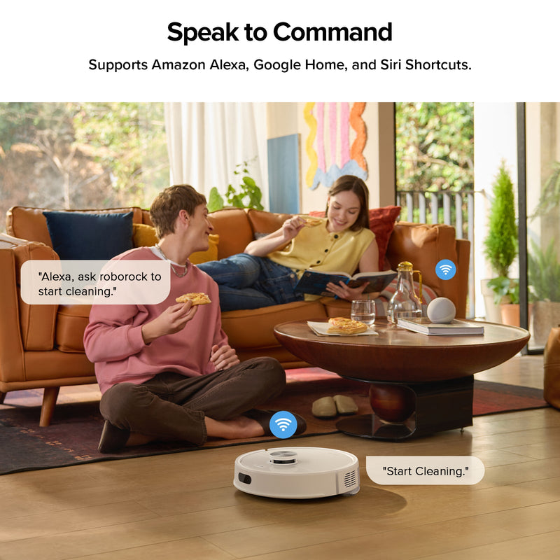 Roborock Q7 M5+ Robot Vacuum and Mop with Auto- Empty Dock, 10000 Pa Suction Power (Upgraded from Q7 Max+)