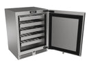 Perlick 24-Inch ADA Undercounter Wine Reserve with 4.5 Cu. Ft. Capacity, RAPIDCOOL Technology in Panel Ready Solid Door (G5WR24SA)