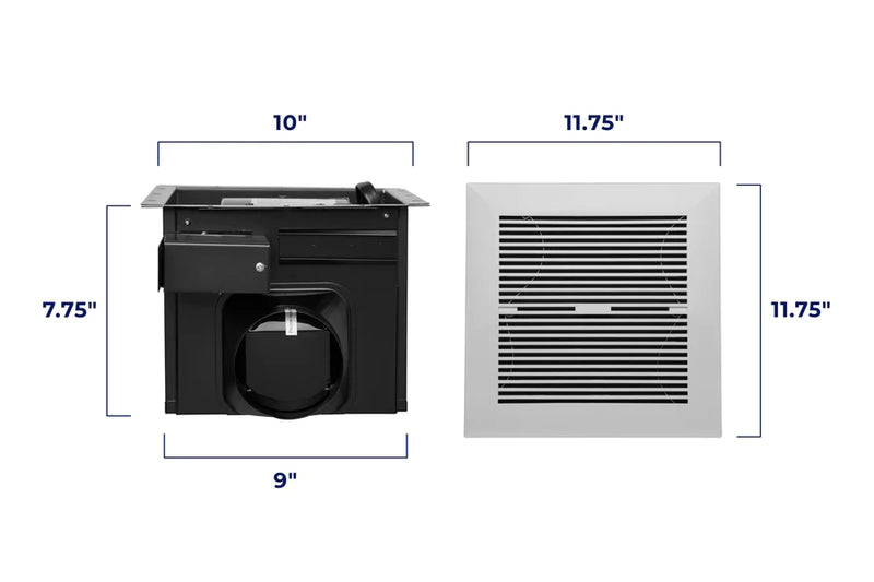 Hauslane 120 CFM Bathroom Exhaust Fan (BF100)