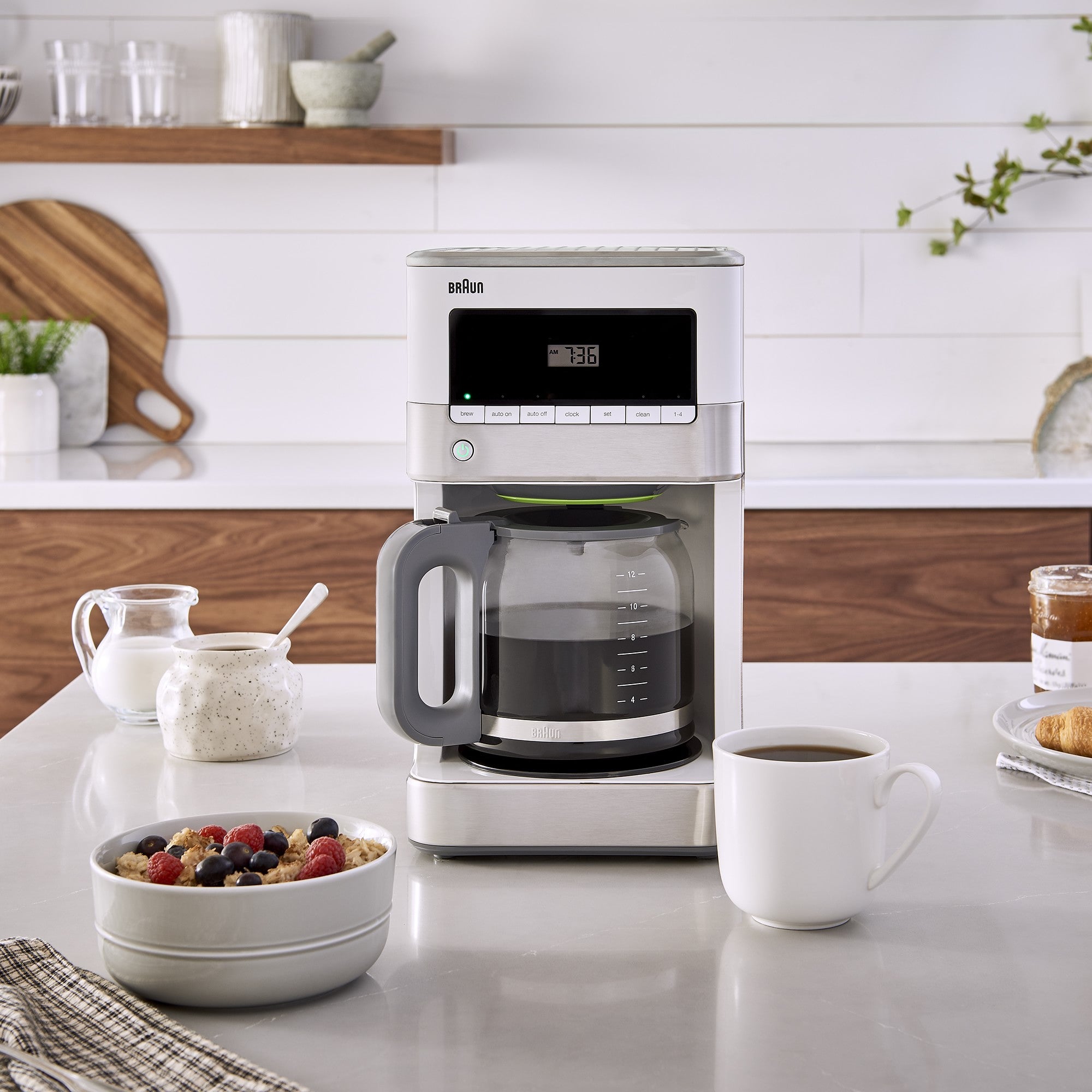 Kf7150bk Braun Brewsense 12 Cup Drip Coffee Maker Braun