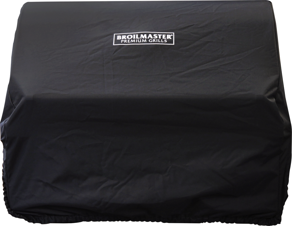 Broilmaster black built-in grill cover with logo, for 32-34 inch grills