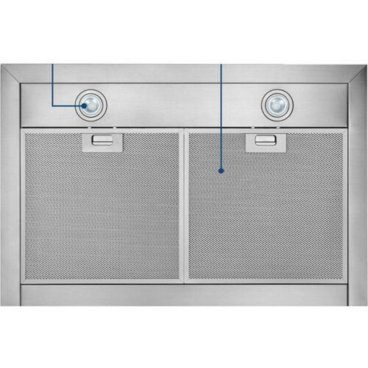 Broan-NuTone 24-Inch 450 CFM Convertible Pyramidal Wall Mount Chimney Range Hood in Stainless Steel (BWP1244SS)