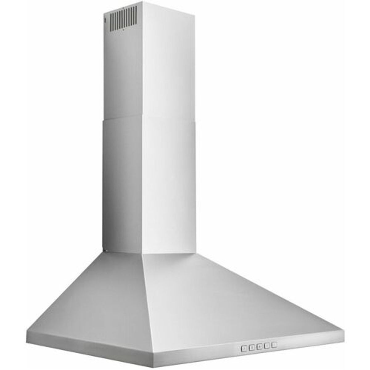 Broan-NuTone 30-Inch 450 CFM Convertible Pyramidal Wall Mount Chimney Range Hood in Stainless Steel (BWP1304SS)