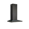 Broan-NuTone 30-Inch 450 CFM Convertible Low Profile Pyramidal Wall Mount Chimney Range Hood in Black Stainless Steel (BWS1304BLS)