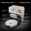 Roborock S8 Max Ultra with  8-in-1 RockDock® Ultra with 10000 Pa Suction Power and VibraRise Mopping System