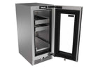 Perlick 15-Inch Luxe Undercounter Beverage Center with 2.8 Cu. Ft. Capacity, RAPIDCOOL Technology in Panel Ready Glass Door (G5BC15GL)