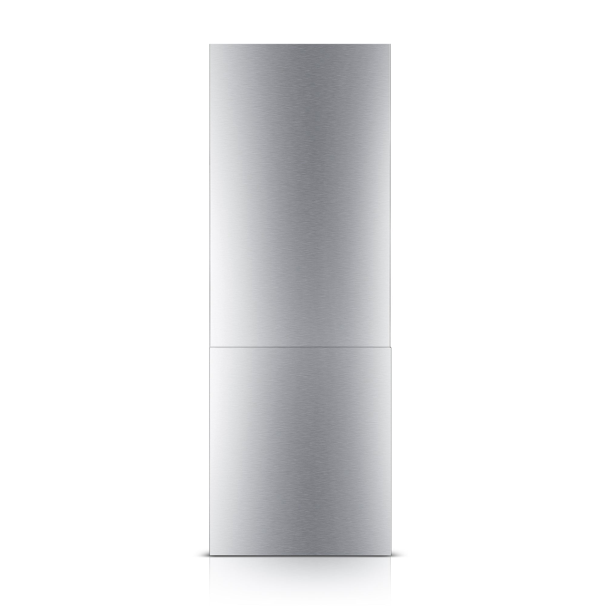 Front view of stainless steel decorative ceiling vent cover sleeve