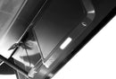 ROBAM R-MAX 36-Inch 1300 CFM Range Hood with BLDC Power + Gesture Control in Black Tempered Glass (A679S)