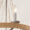 Parrot Uncle Chokio 6-Light Wood Bead Chandelier (8803-6110V)
