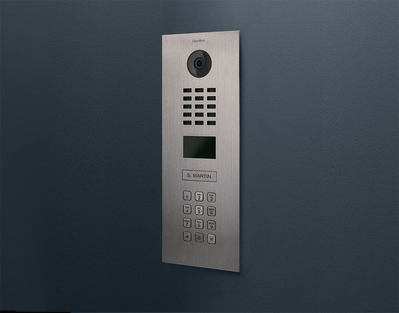 DoorBird D2101KV IP Video Intercom, 1 Call Button in Architectural Bronze