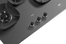ROBAM FireCube 30-Inch Gas Cooktop with 3 Burners in Black Tempered Glass (7B7H30/7B7H31)