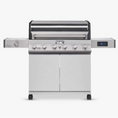 Monument Denali Smart Gas Grill in Stainless Steel with 6 Burners (D605)