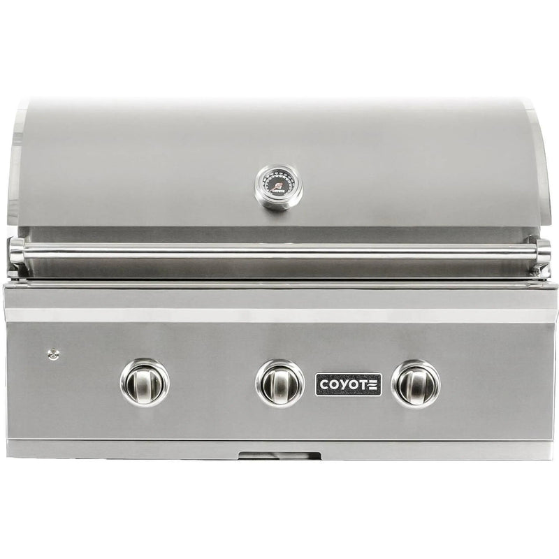 Coyote C-Series 34-Inch 3 Burner Built-In Natural Gas Grill (C2C34NG)