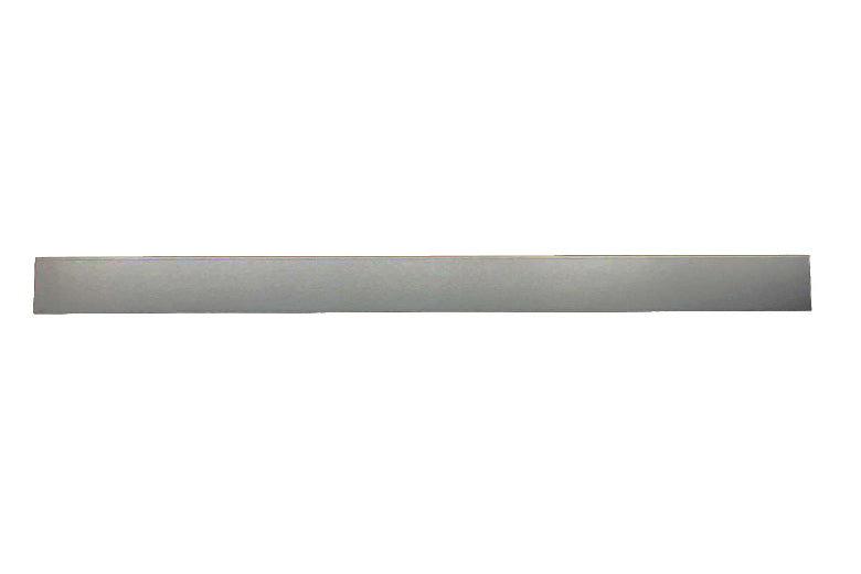 ROBAM decoration plate, narrow light-gray trim strip with straight edges