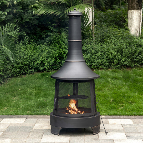 Deko Living Chimney Wood Burner Firepit (COB10503)